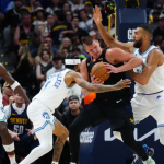 Timberwolves come from 20 points down to oust Nuggets in Game 7
