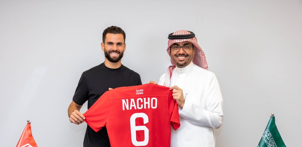 Nacho inks with Al-Qadsiah after leaving Los Blancos 11
