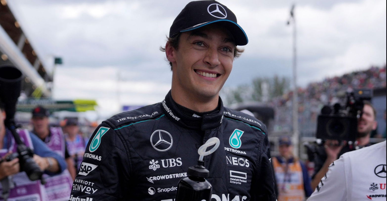 Russell says there is more to come from Mercedes after Canada pole