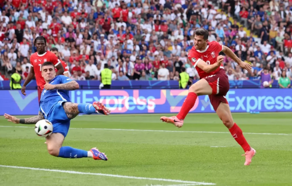 Switzerland stuns Italy to reach Euro 2024 1/4-finals