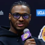 Bronny James is ‘ready to deal with pressure’ playing with his dad