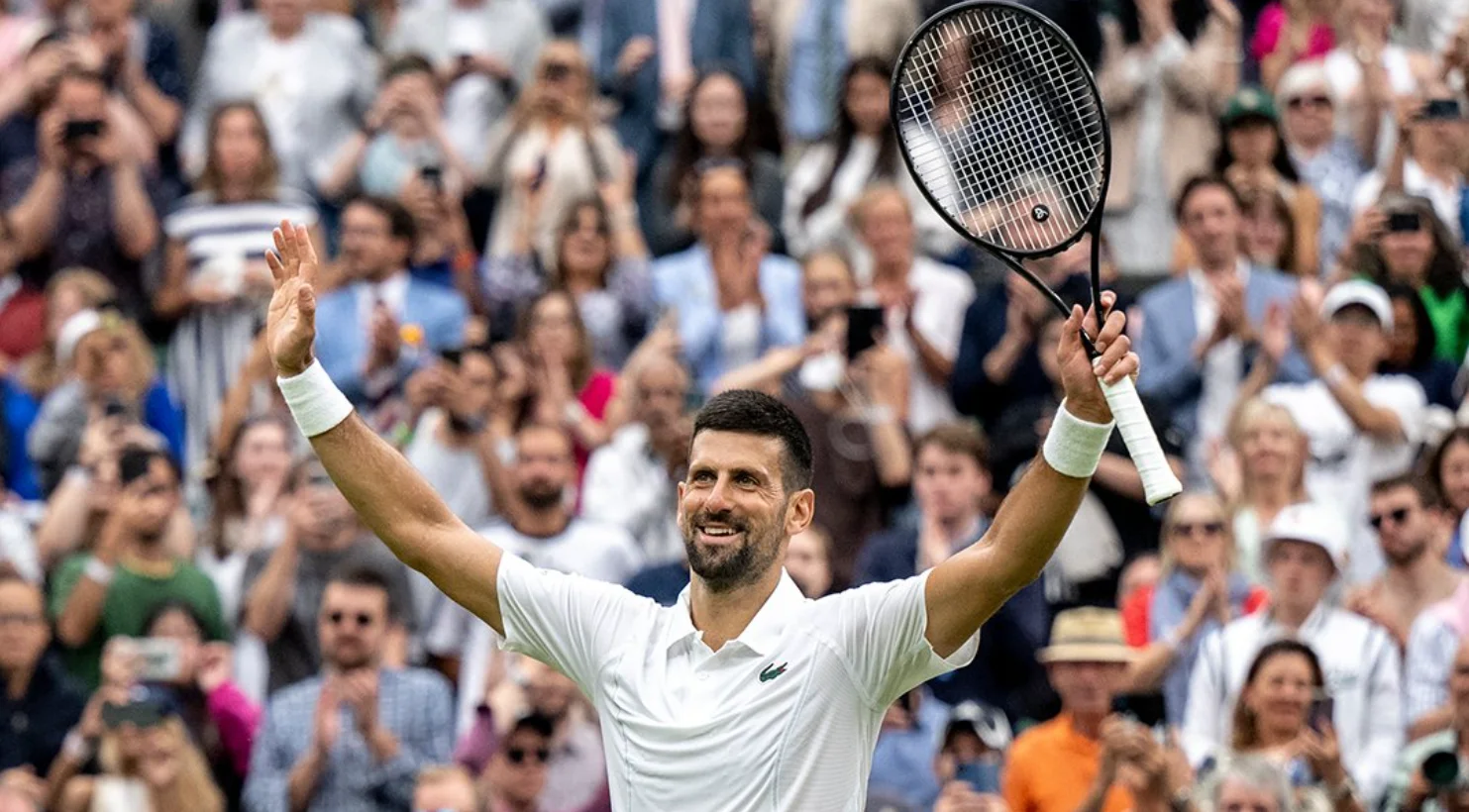 Djokovic comes back from knee injury with R1 Wimbledon win width=