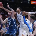 Giannis’s Greece beats Doncic’s Slovenia to stay in Olympics race