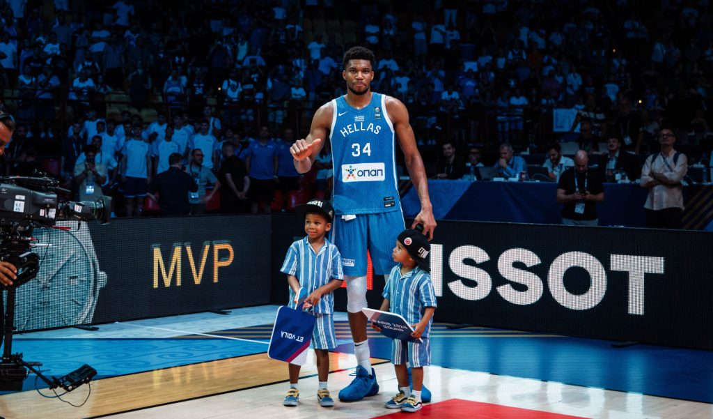 Giannis leads Greece and will play at his 1st Olympics 1