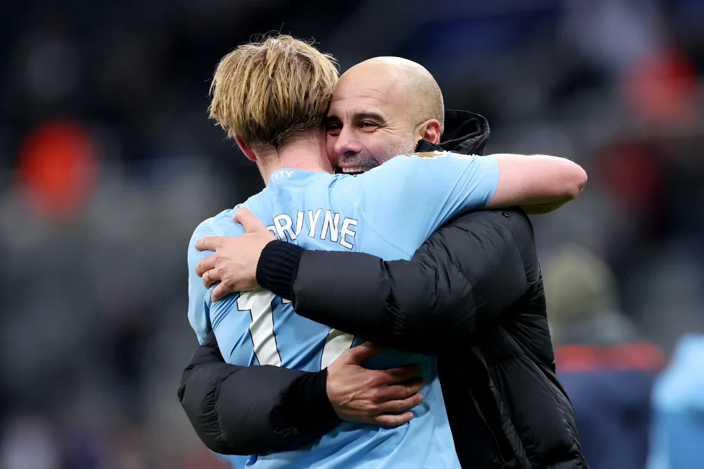 Guardiola confirms De Bruyne will stay at Manchester City