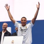 Real Madrid present Mbappe at sold-out Bernabeu