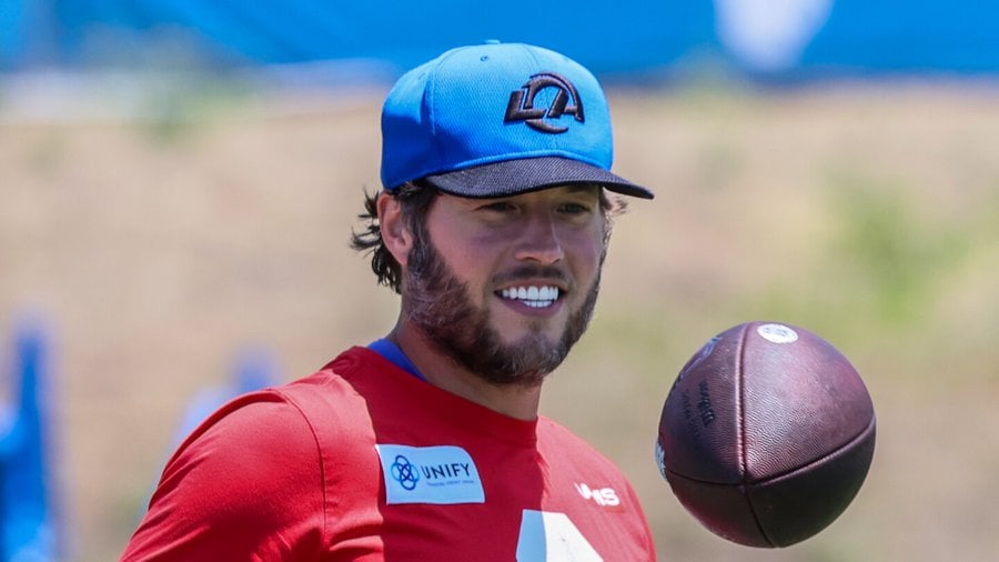 Stafford reports to Rams’ camp after deal adjustment width=