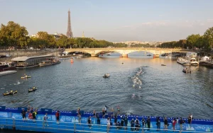 Seine pollution postpones men’s triathlon in Paris Olympics