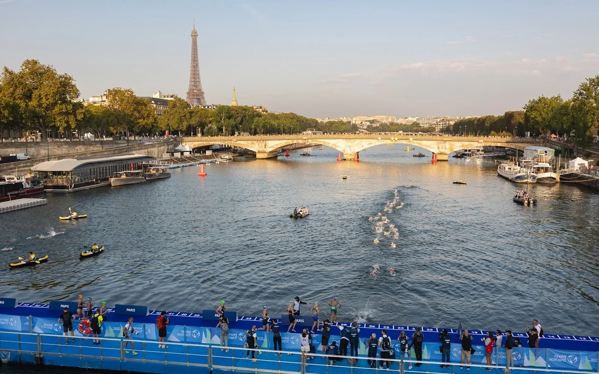 Seine pollution postpones men’s triathlon in Paris Olympics