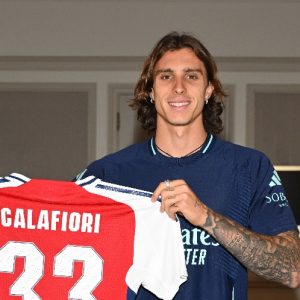 Calafiori officially joins Arsenal from Bologna 7