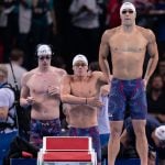 USA wins gold in men’s 4x100M freestyle relay final