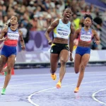 Alfred wins historic Olympic 100m gold in Paris