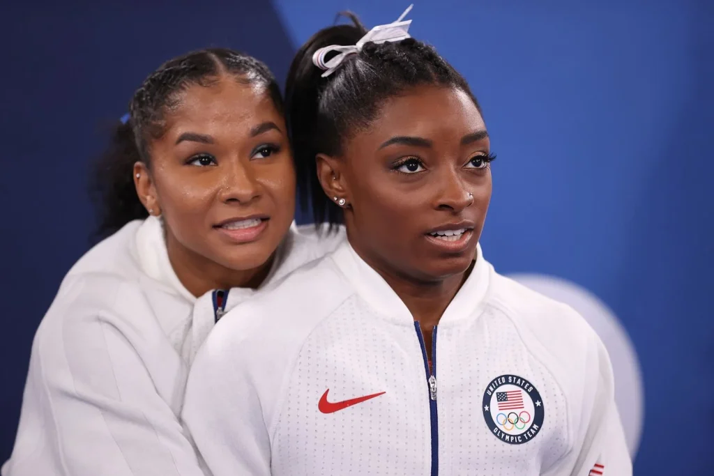 Simone Biles defends Jordan Chiles after bronze medal bombshell