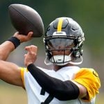 Fields‘ Steelers debut highlighted by fumbles in preseason defeat