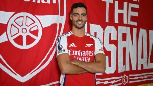 Merino sustains injury after his transfer to Arsenal