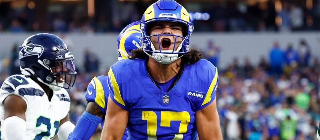 Rams wide receiver Nacua week-to-week with a knee problem 13