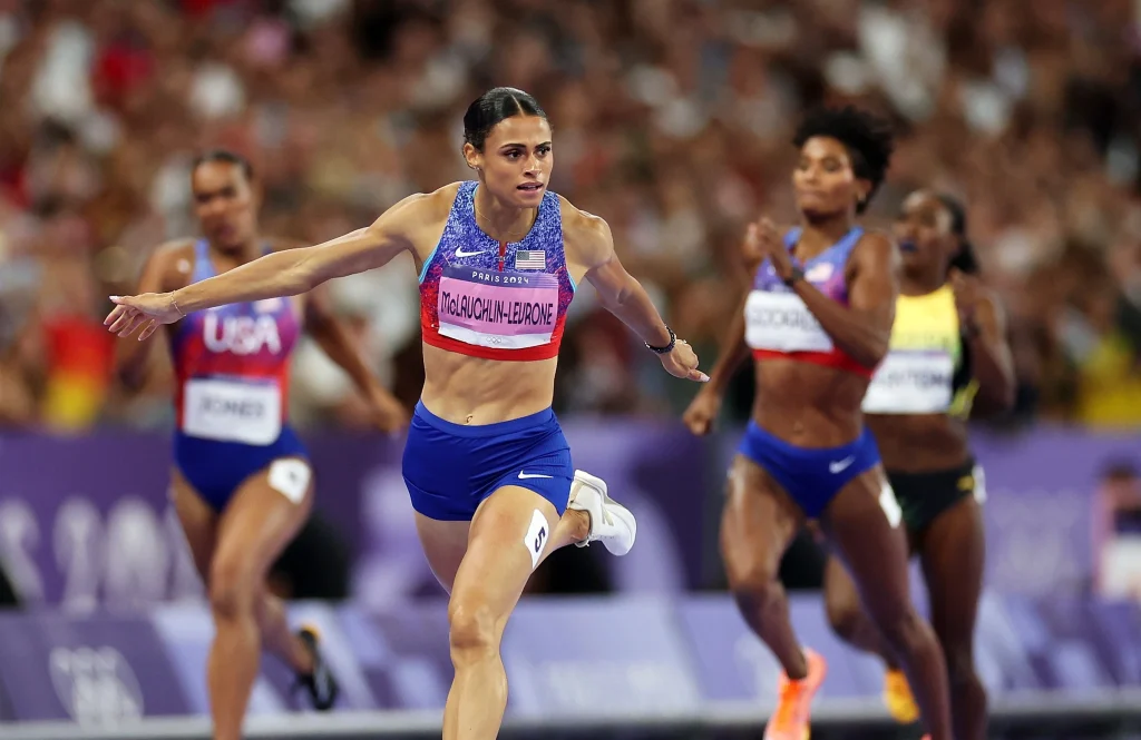 McLaughlin-Levrone smashes the world record for 400m hurdles gold