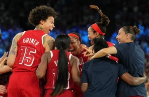 US women’s basketball team wins gold, Team USA on top in medal table