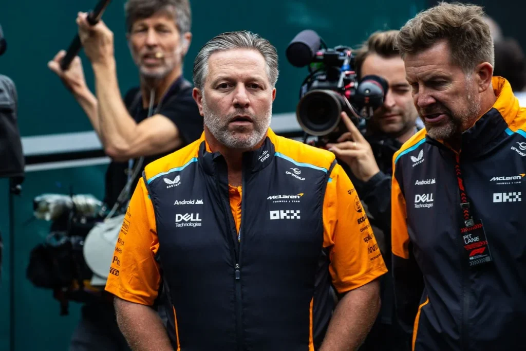 Zak Brown says McLaren improvement came earlier than expected