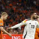 Netherlands and Germany with a 2-2 draw in Amsterdam