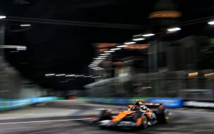 Norris wins Singapore pole ahead of Max Verstappen