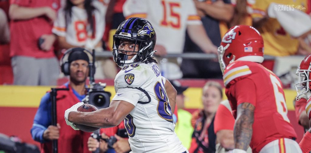 Ravens unhappy with referees after overturned TD 1