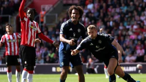 Man United beat Southampton 3-0 at St. Mary’s Stadium