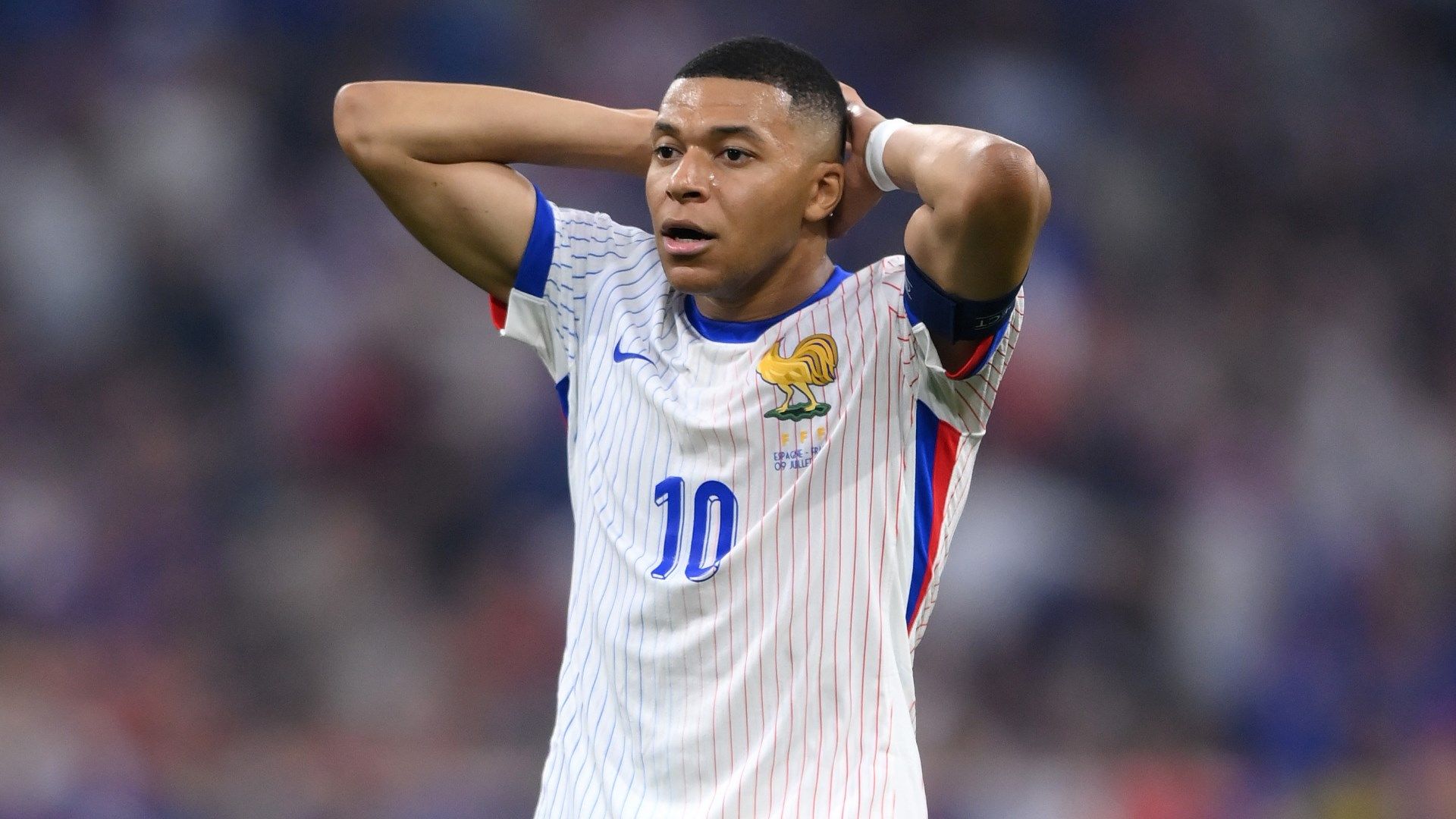 Kylian Mbappe hit with criticism over France absence width=