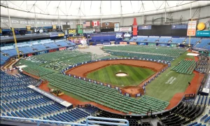 Hurricane Milton destroys Tampa Bay Rays home stadium