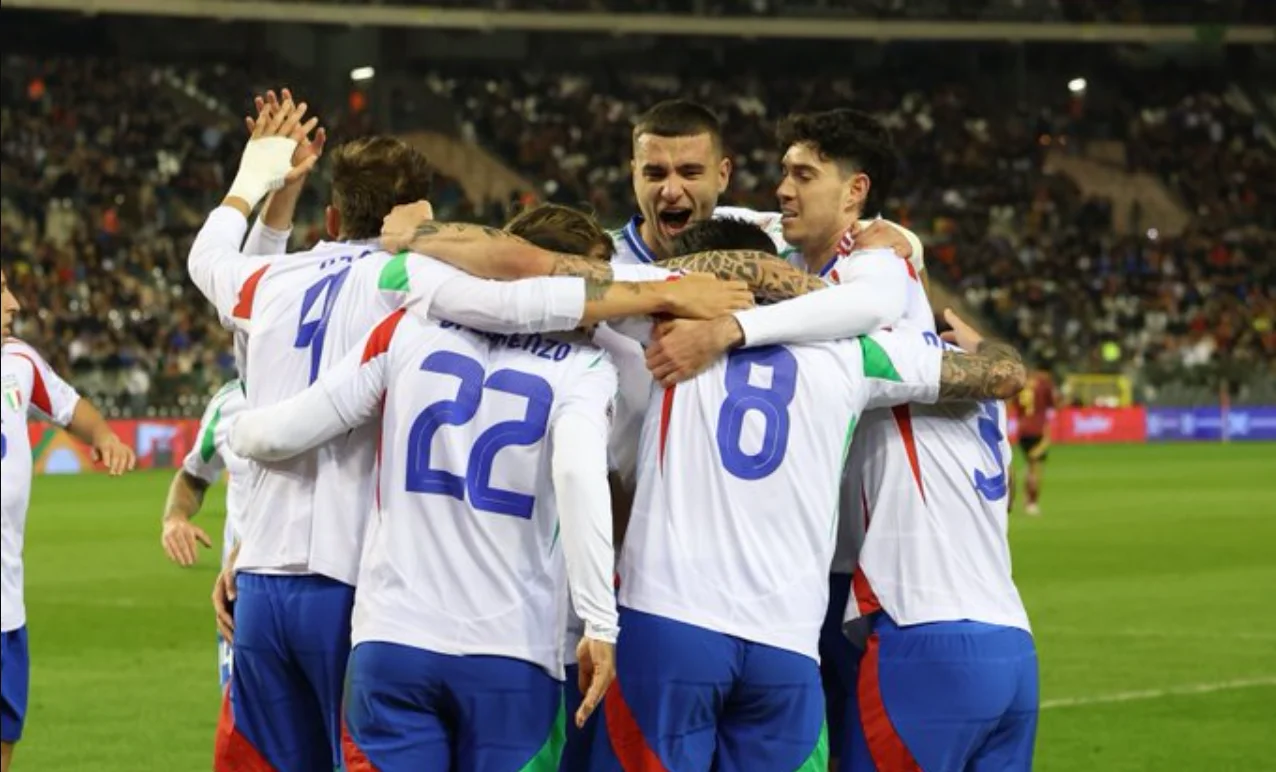 Italy clinches Belgium win to reach Nations League 1/4-finals