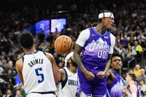 Doncic’s 37 points not enough as Jazz beat Mavericks with late dunk