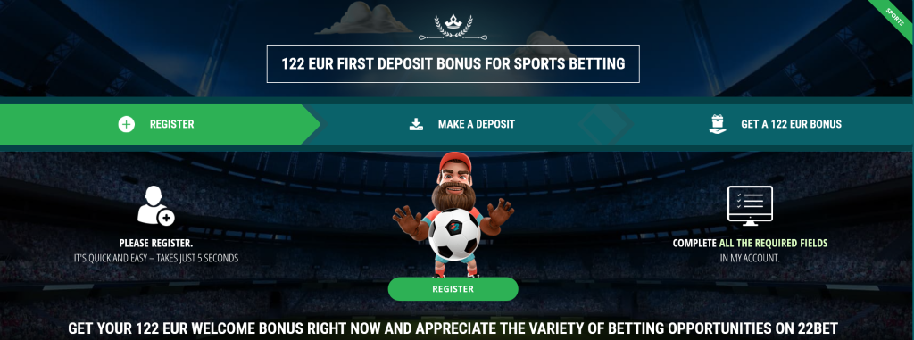 22Bet Bonus Codes 2