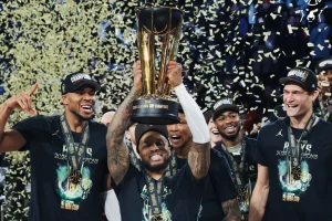 Giannis clinches the NBA Cup for Bucks with tripe-double vs Thunder