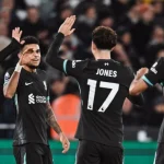 Liverpool keeps marching on, beating West Ham 5-0