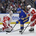 Red Wings Rally to End Skid with 6-5 Shootout Win Over Sabres