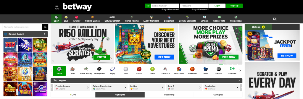 Betway Login 1