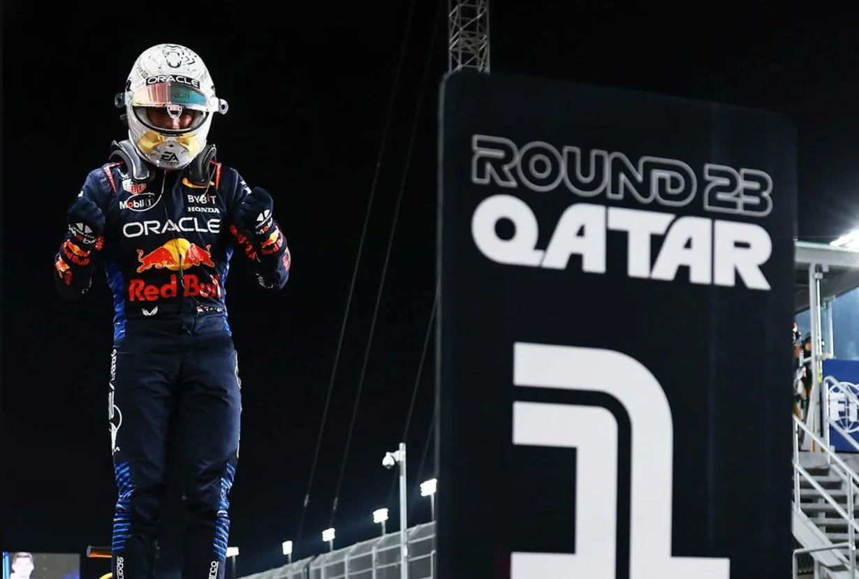 Max Verstappen wins in Qatar after crazy race under the lights