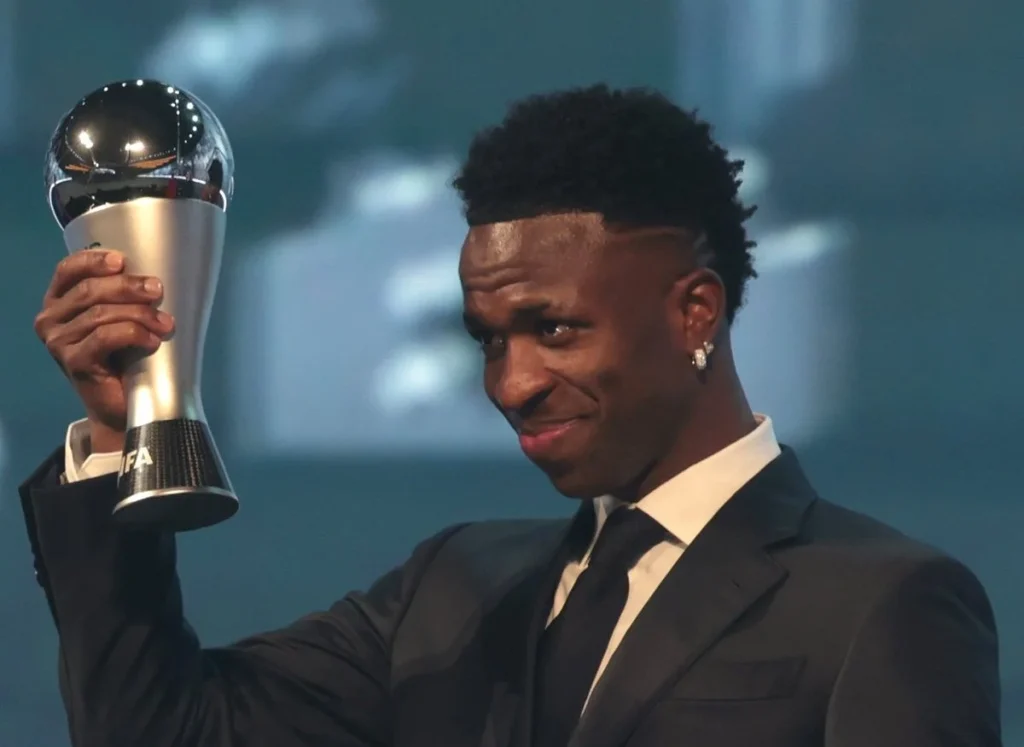 Vinicius Jr. wins “The Best” award ahead of Rodri