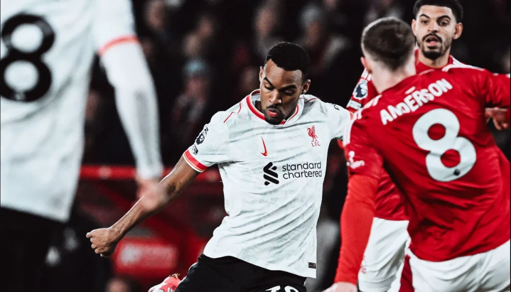 Jota comes off the bench to save Liverpool’s point against Forest