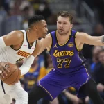 Nuggets no match for Lakers in Doncic’s best game in his new colors