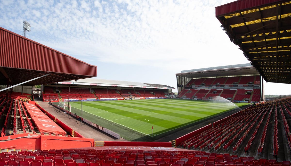 Pittodrie Stadium Стадион на с Капацитет места 7sport