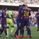 Труден, но много важен успех за Барселона срещу Хетафе