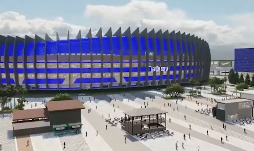 Представиха проекта за новия стадион на Левски (ВИДЕО)