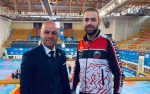 Петър Михайлович със златен медал на Европейското по таекуондо