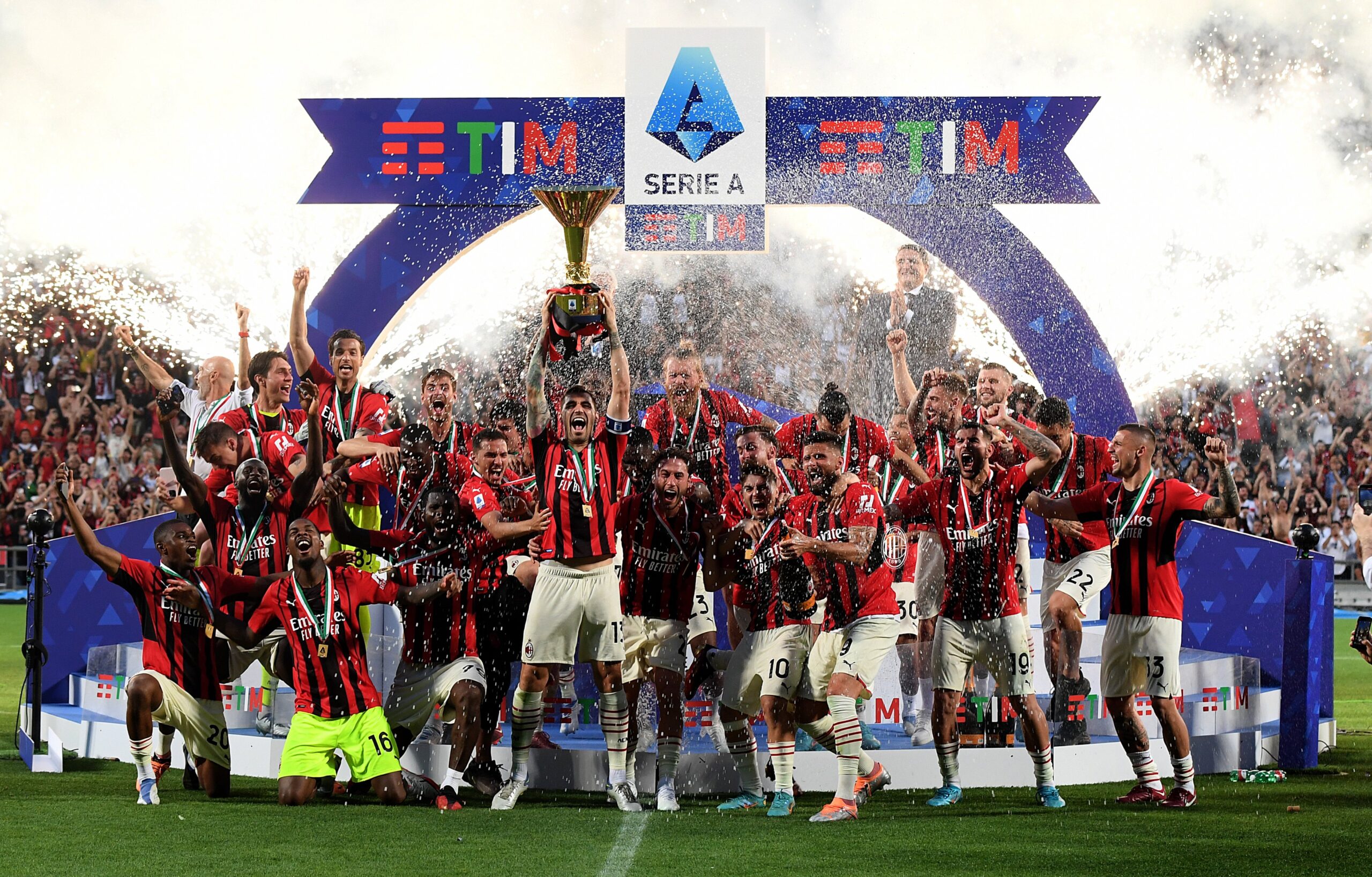 Серия А грейна в червено и черно - Милан е шампион! 1