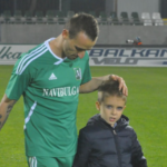 Йордан Минев игра със сина си в Sesame Купа на България