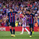 Барселона срази Валядолид, Левандовски и Дембеле блестят 5