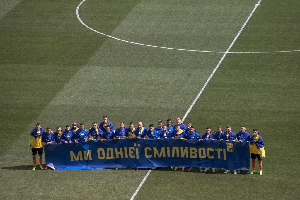 Украйна започна футболния сезон въпреки войната