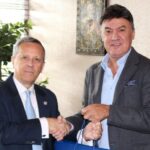 Боби Михайлов посрещна гръцките ръководители на футбола