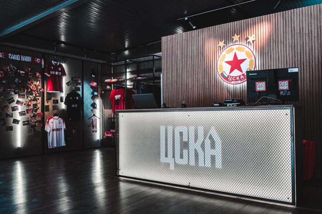 Новият фен магазин на ЦСКА официално бе открит